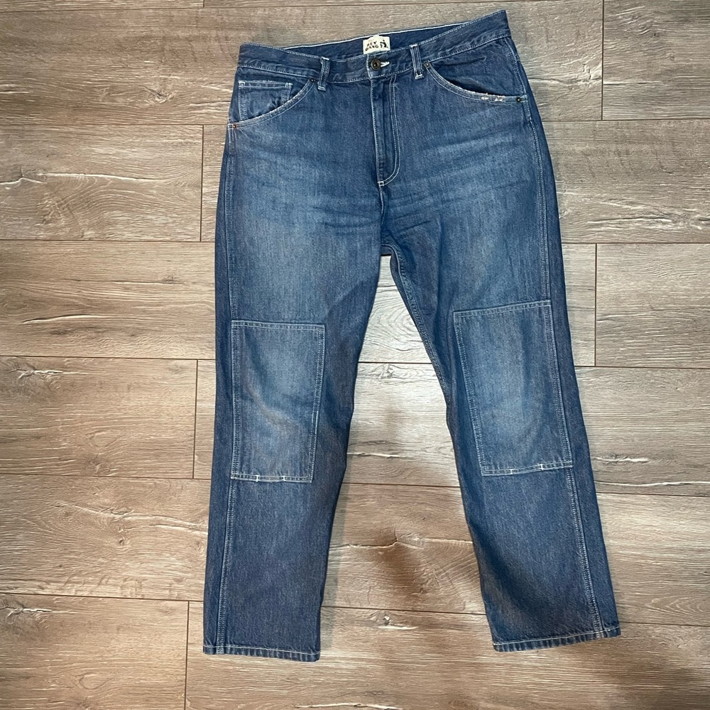 Hey Gang knee patch jeans
